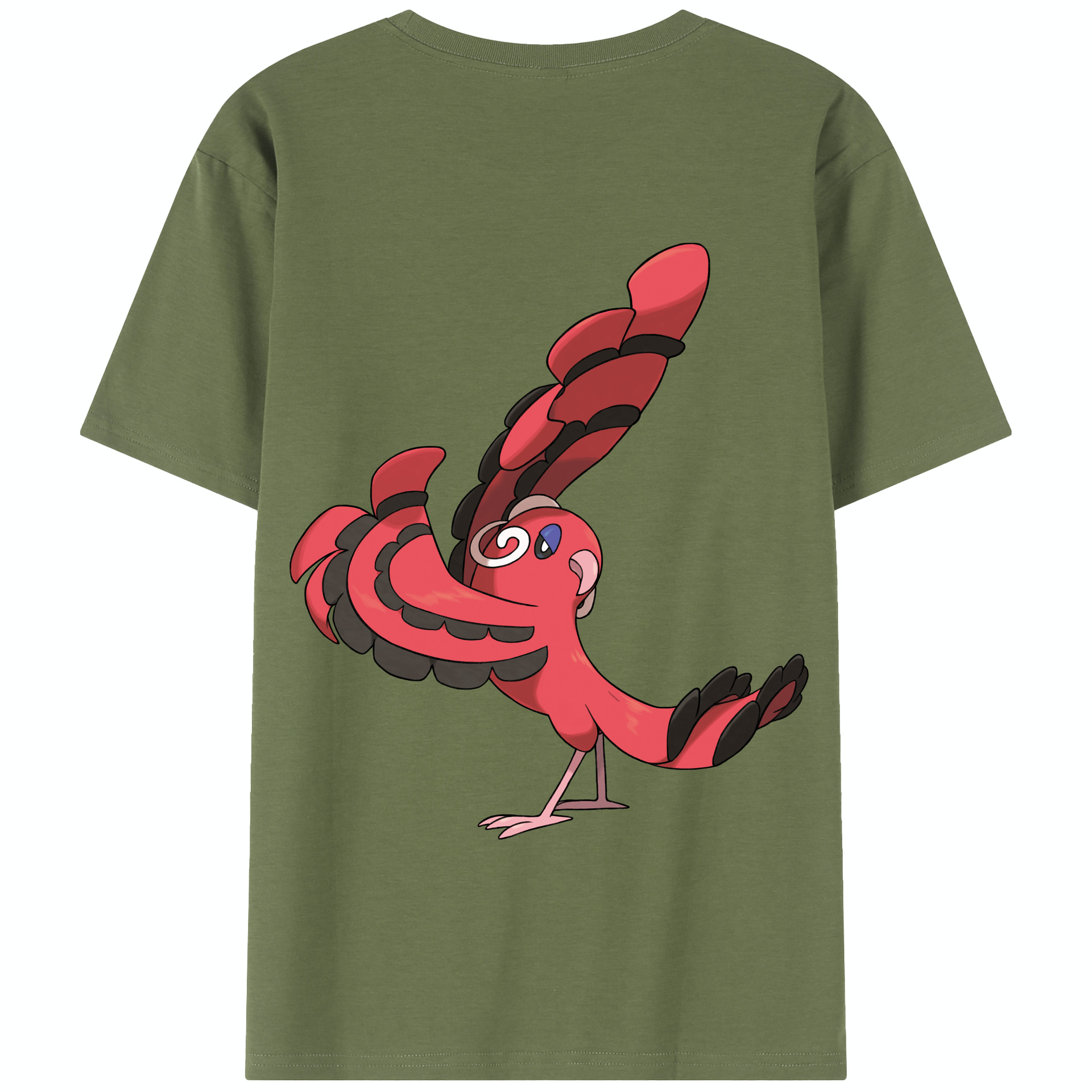 （画像用） ポケットモンスター Pokémon 綿100％半袖Tシャツ（背面プリント）